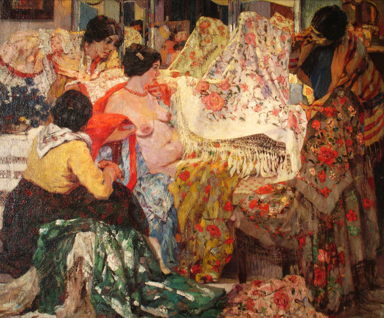Los mantones de Manila (1914) - Fernando Fader